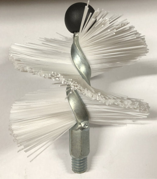 Chimney Sweep Brush Head 5'