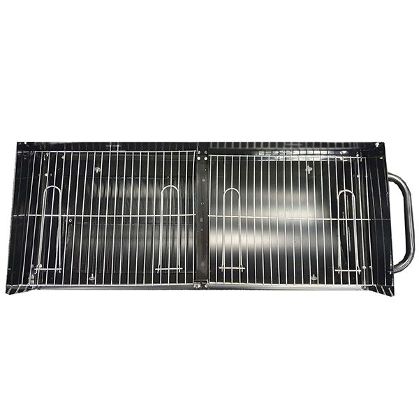 Half Barrel Charcoal Barbecue