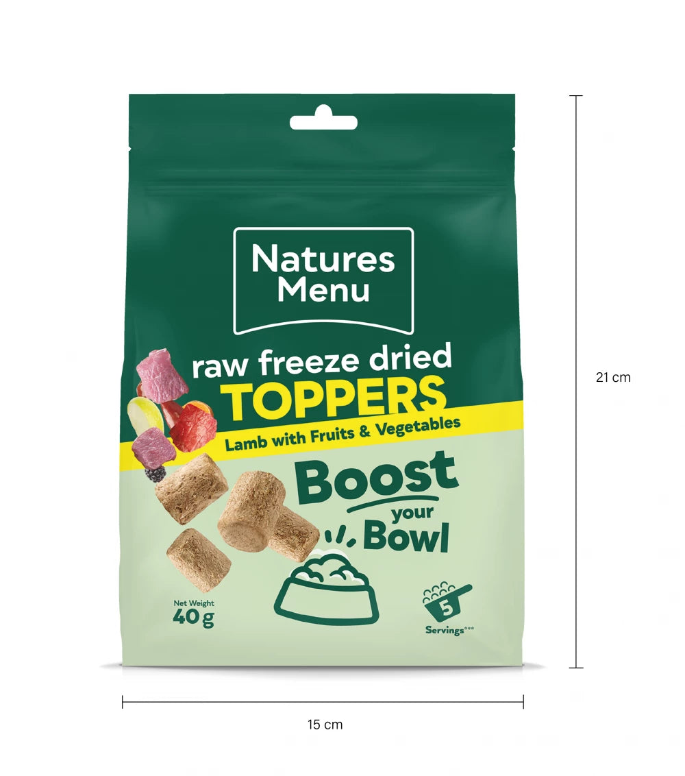 Lamb Toppers Freeze Dried 40g
