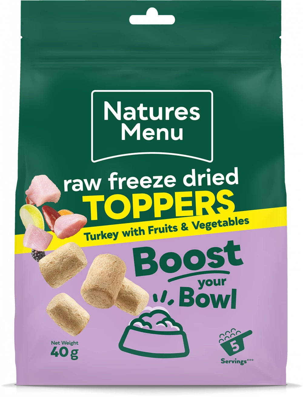 Turkey Toppers Freeze Dried 40g