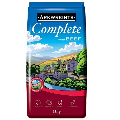 Arkwrights Dog Food Beef 15kg