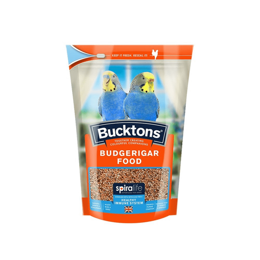 Bucktons Budgerigar Food  Pouch 500g