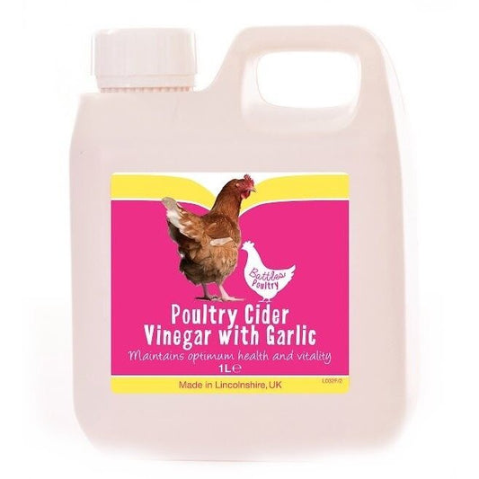 Battles Poultry Cider Vinegar/Garlic 1L