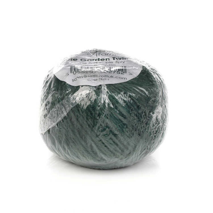 Jute Ball Green Lg 250g/185m