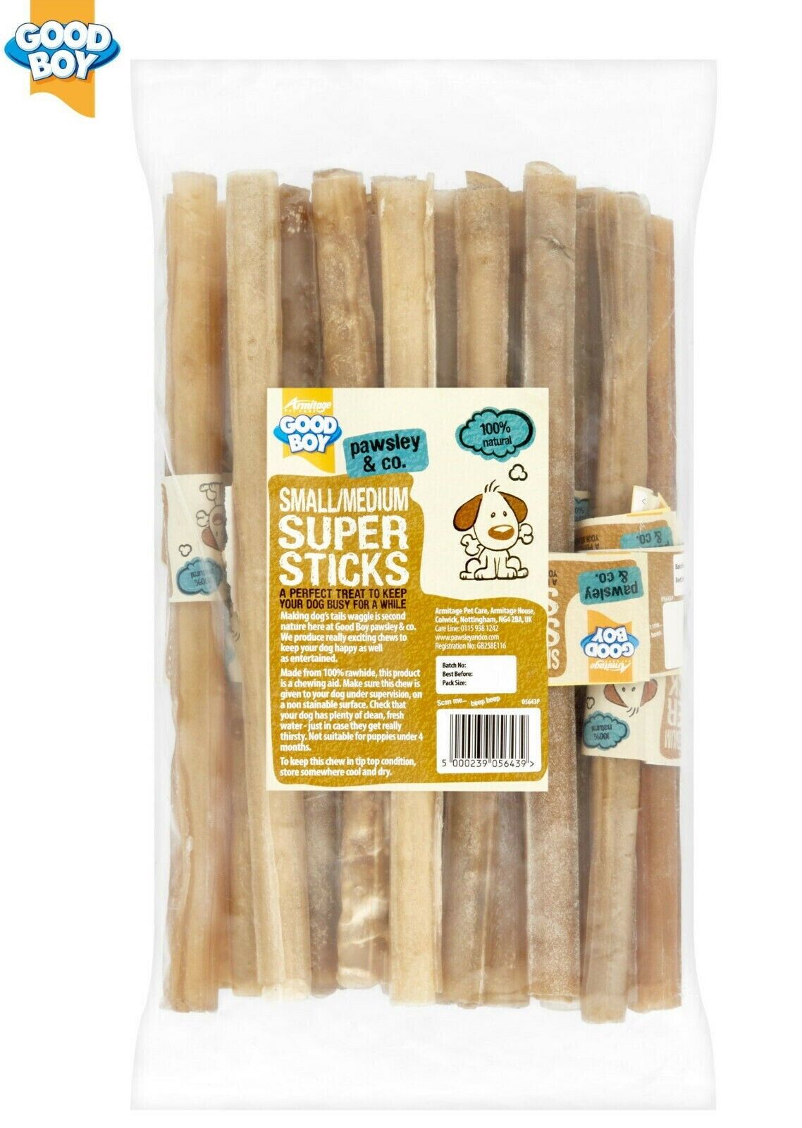 Good Boy Rawhide Chew Cigar 25cm