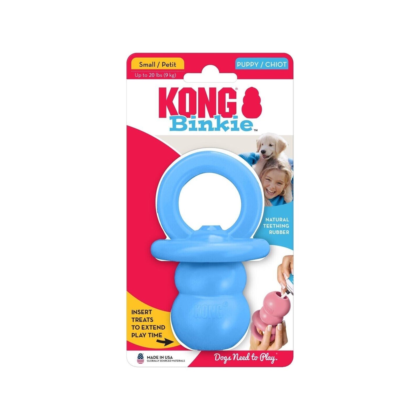 Kong Puppy Binkie Small