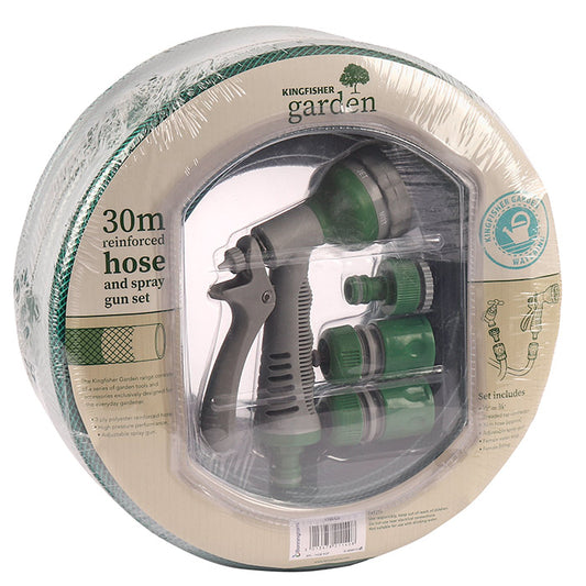 Kingfisher 30m Hose and Spray Gun Set