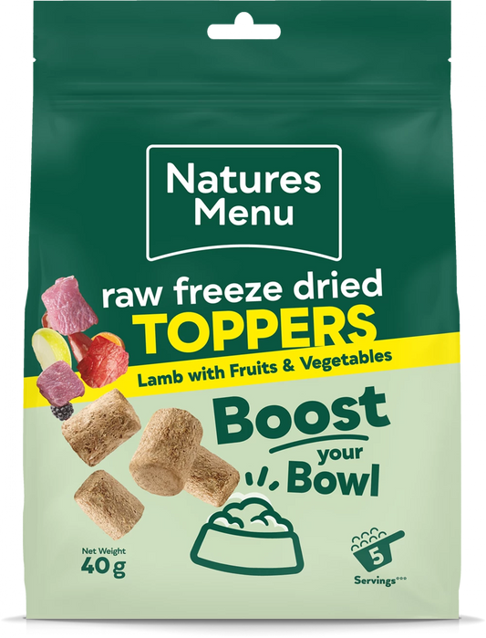 Lamb Toppers Freeze Dried 40g
