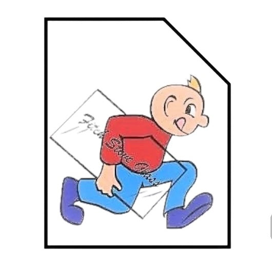 Hunter Lovenholm  Double Door 243mm x 155mm - Shaped