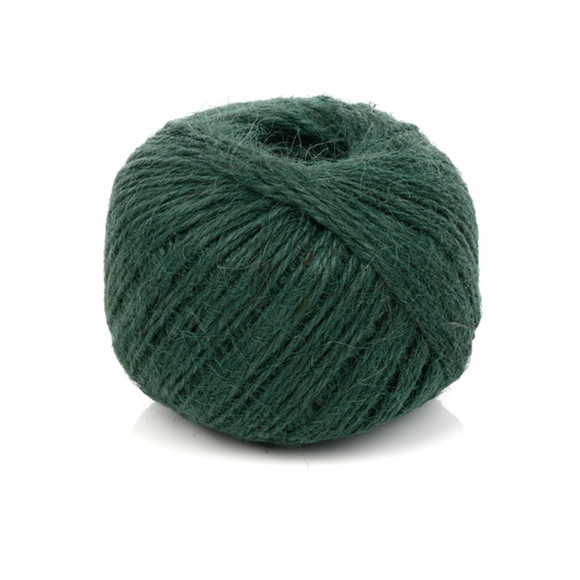 Jute Ball Green Lg 250g/185m