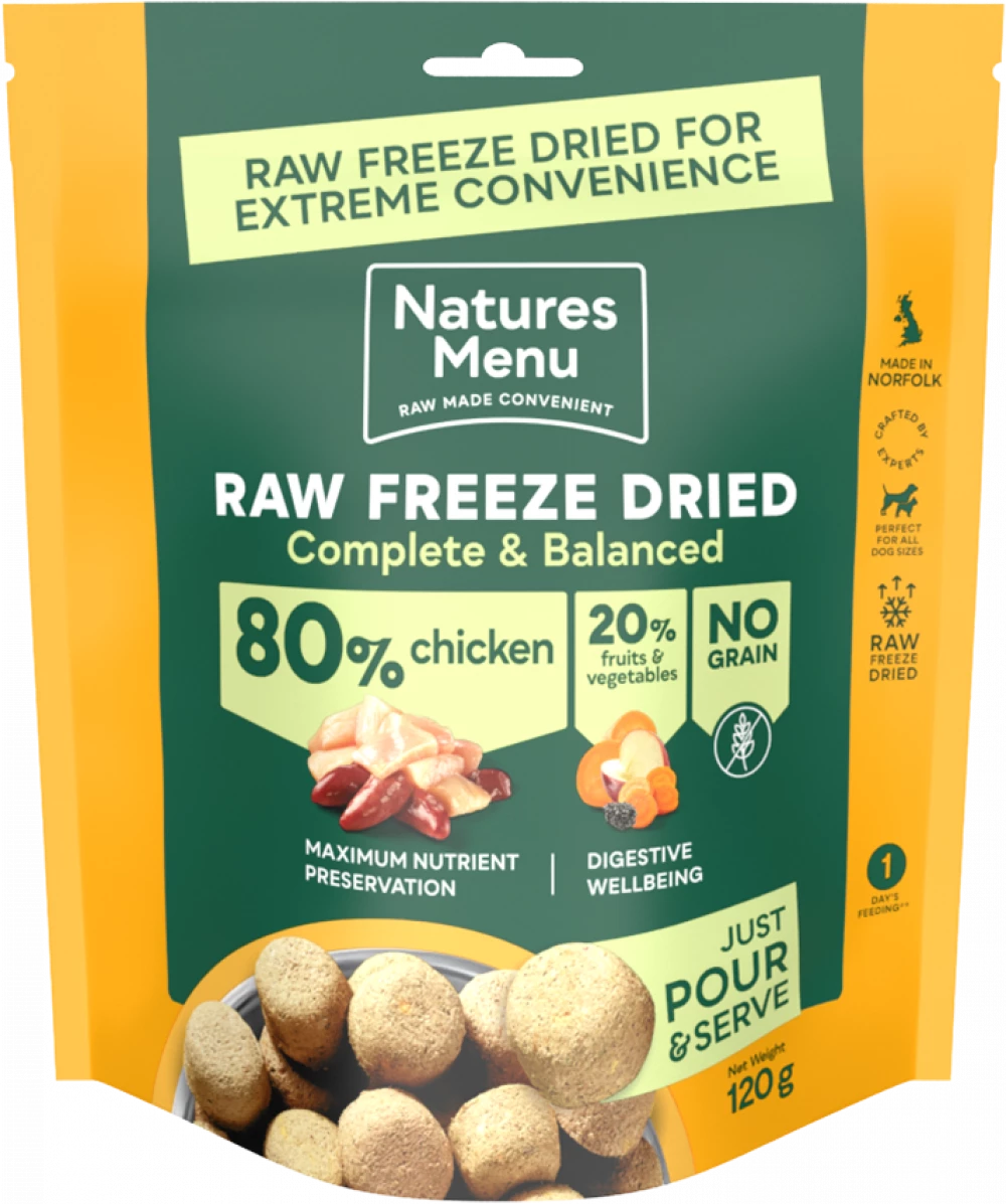 Raw Freeze Dried Chicken 80/20 120g