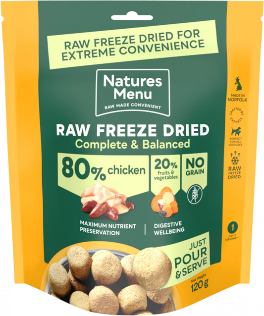 Raw Freeze Dried Chicken 80/20 120g